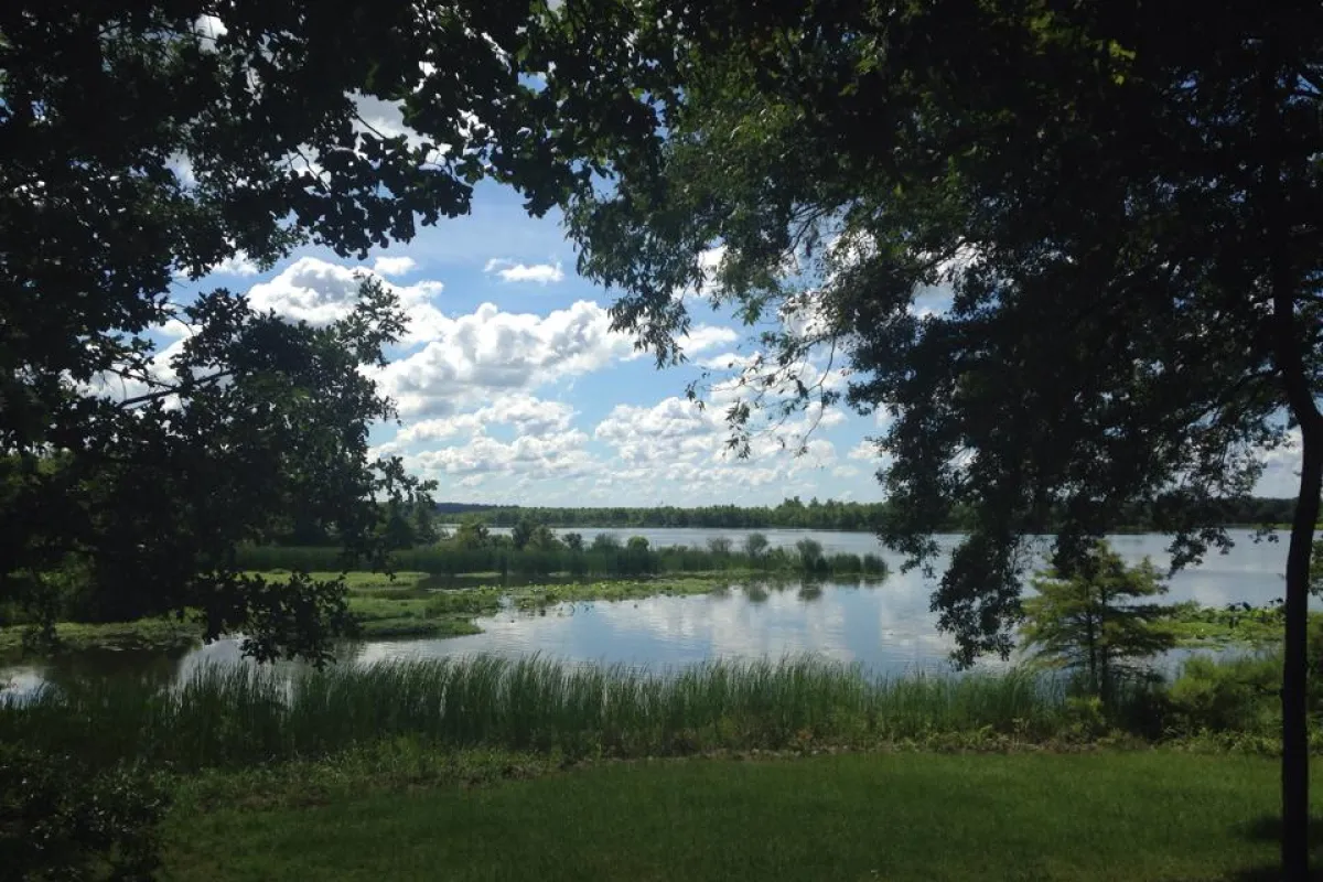 confluence of two rivers