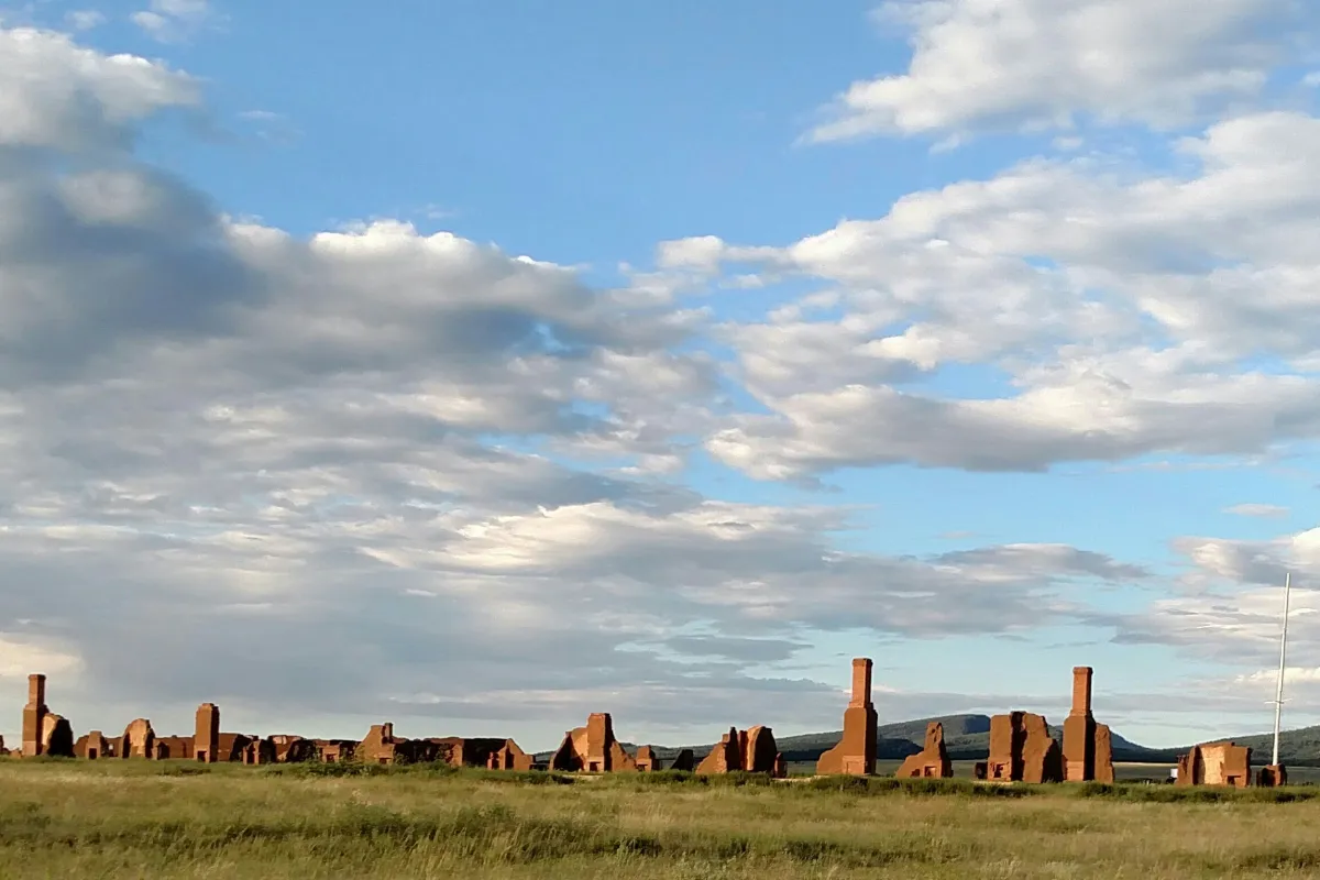 Panorama of Officers Row