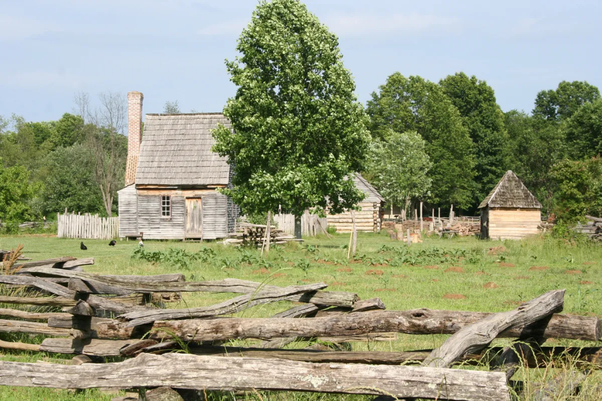 Building at National Colonial Farm at Piscataway Park